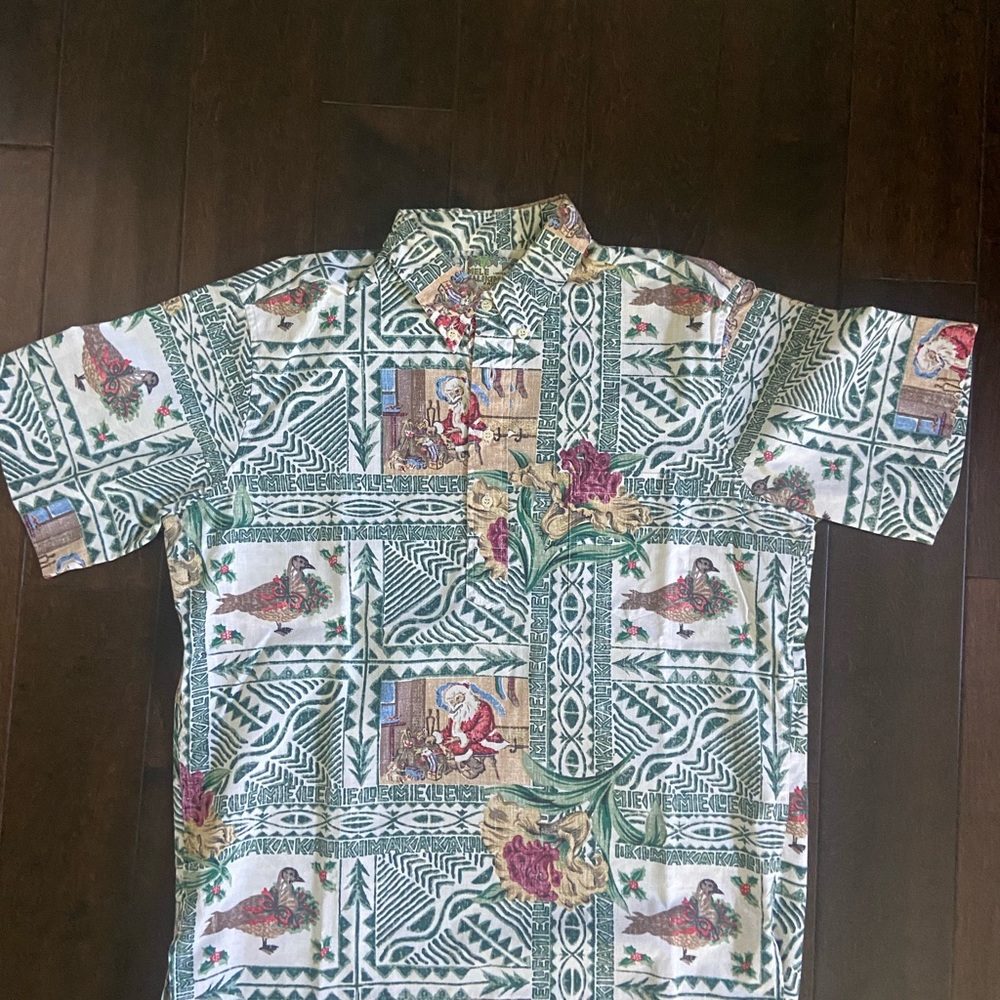 Reyn Spooner Christmas Shirt